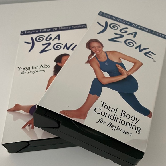 YOGA ZONE VCR TAPES - Picture 1 of 3
